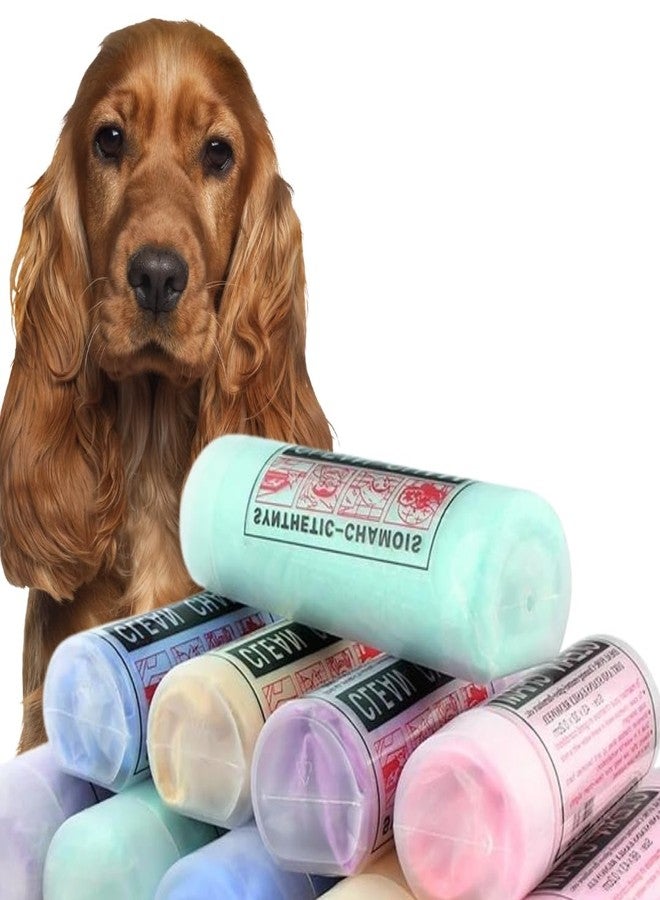 Sage Square Dog Quick Dry, Super Absorbent Microfiber Soft Towels, Dog Shower Cleaning Accessories, Grooming Accessory, Bathing Towel, Soft Material, Quick Dry Eco Friendly Dog Bath Towel (Random) - Image 1